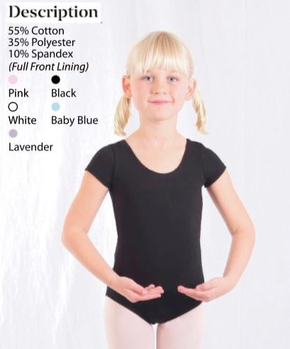 S/S Youth Lined Leotard