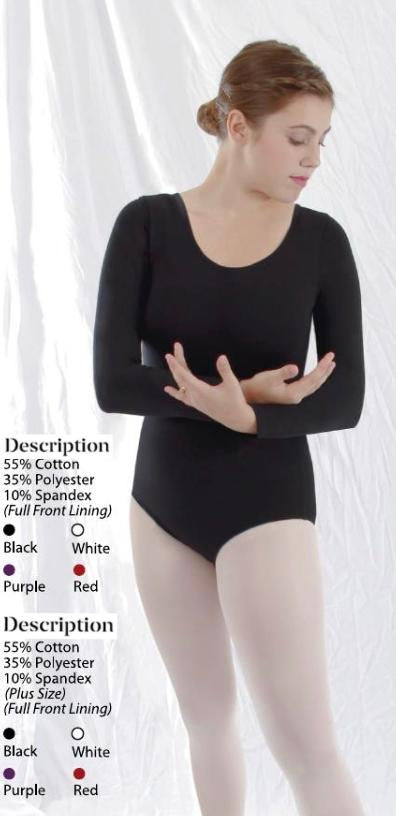 Basic L/S Leotard Adult