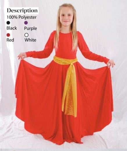 Worship L/S Dress Kids