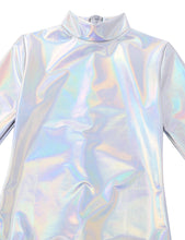 Load image into Gallery viewer, High Neck Metallic Leotard- Adult
