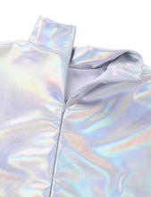 Load image into Gallery viewer, High Neck Metallic Leotard- Adult
