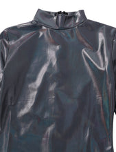 Load image into Gallery viewer, High Neck Metallic Leotard- Adult
