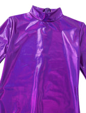 Load image into Gallery viewer, High Neck Metallic Leotard- Adult
