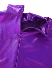 Load image into Gallery viewer, High Neck Metallic Leotard- Adult
