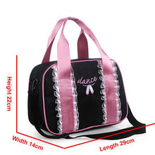 Load image into Gallery viewer, Canvas Waterproof Dance Tote Bag- Girls / Woman

