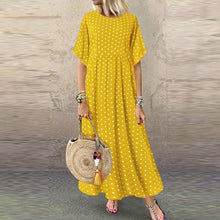 Load image into Gallery viewer, Long  Pinted Boho Dress
