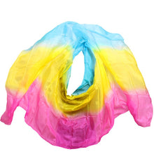 Load image into Gallery viewer, Gradient Colors Silk Mantle
