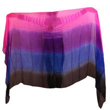 Load image into Gallery viewer, Gradient Colors Silk Mantle
