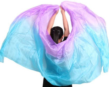 Load image into Gallery viewer, Gradient Colors Silk Mantle
