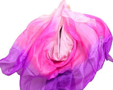 Load image into Gallery viewer, Gradient Colors Silk Mantle
