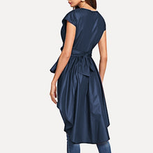 Load image into Gallery viewer, Solid Asymmetrical Blouse
