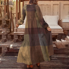 Load image into Gallery viewer, Casual V Neck Long Dress
