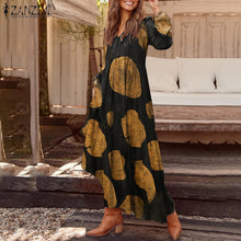 Load image into Gallery viewer, Casual V Neck Long Dress

