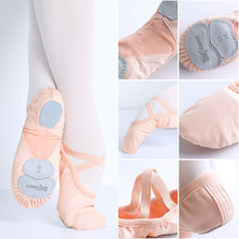Load image into Gallery viewer, Soft Sole Canvas Ballet Shoes- Girls / Woman
