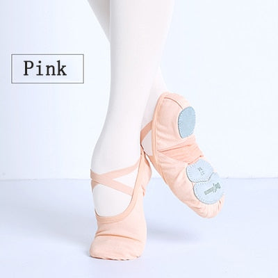 Soft Sole Canvas Ballet Shoes- Girls / Woman