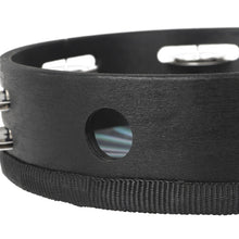 Load image into Gallery viewer, Double Row Jingles Wood Tambourine- 8&quot;
