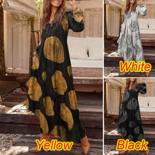 Load image into Gallery viewer, Casual V Neck Long Dress
