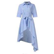 Load image into Gallery viewer, Solid Asymmetric Button Blouse
