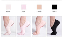 Load image into Gallery viewer, Elastic Canvas Jazz Dance Shoes-  Girls / Women
