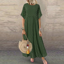 Load image into Gallery viewer, Long  Pinted Boho Dress
