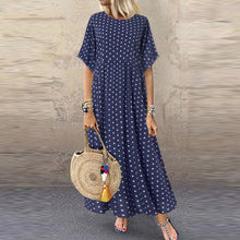 Load image into Gallery viewer, Long  Pinted Boho Dress
