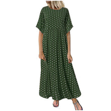 Load image into Gallery viewer, Long  Pinted Boho Dress
