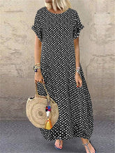 Load image into Gallery viewer, Long  Pinted Boho Dress
