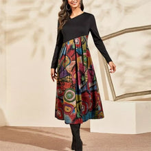 Load image into Gallery viewer, Elegant L/S Long Dress
