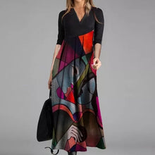 Load image into Gallery viewer, Elegant L/S Long Dress

