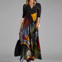 Load image into Gallery viewer, Elegant L/S Long Dress
