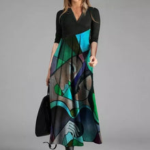 Load image into Gallery viewer, Elegant L/S Long Dress

