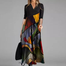 Load image into Gallery viewer, Elegant L/S Long Dress
