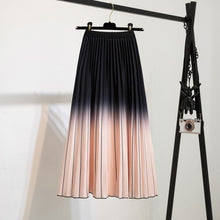Load image into Gallery viewer, Elastic Pattern Pleated Skirt
