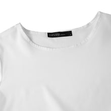 Load image into Gallery viewer, Elegant Solid Asymmetrical Blouse
