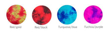 Load image into Gallery viewer, Tie Dye Silk Flex Flags 39&quot;x50&quot; approx. (2pcs.) + Silk Bag (1pc.)
